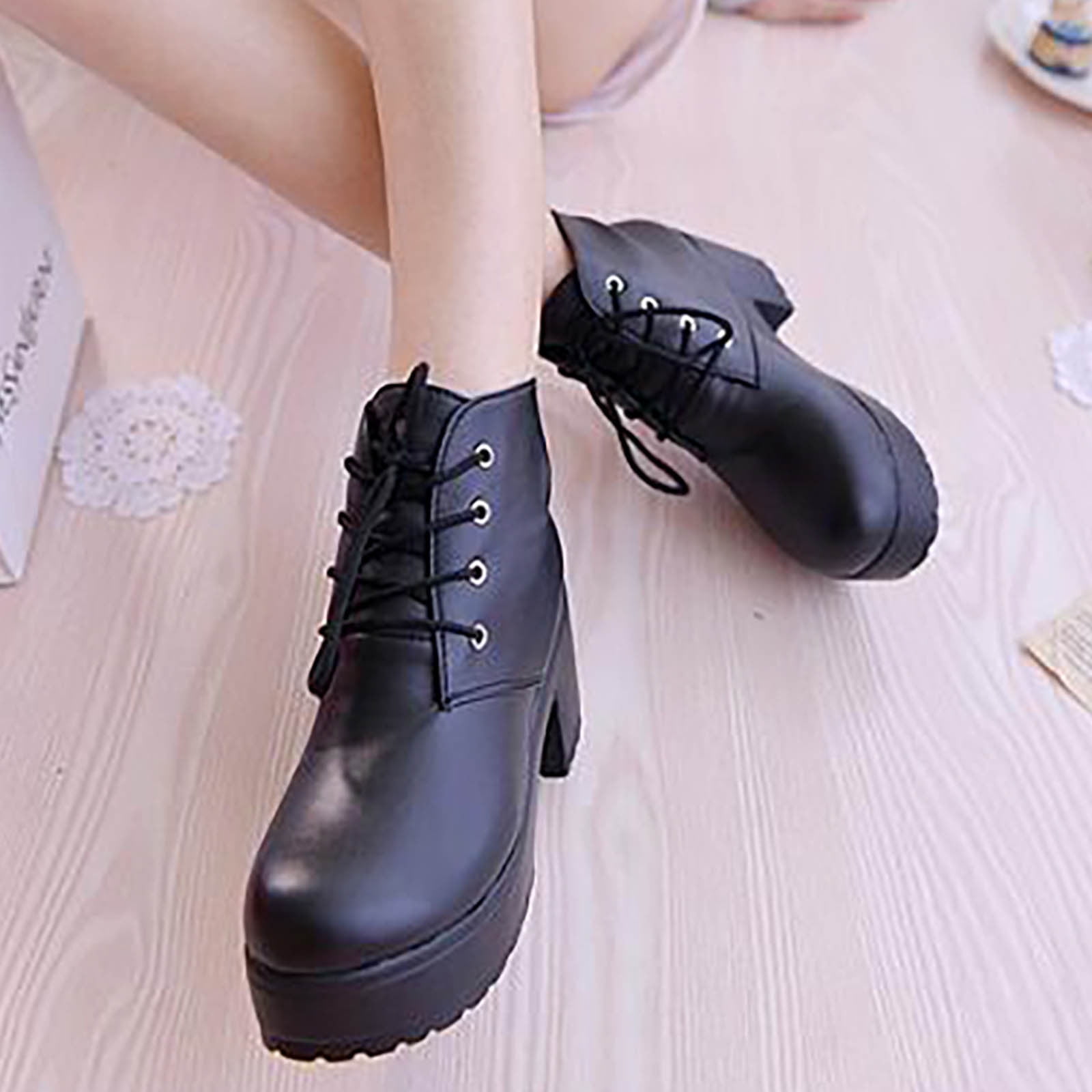 Women deep v sexy booties 2025 casual comfort plus size zipper shoes
