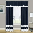 thumbnail image 3 of Achim Darcy Window Curtain Tie Up Shade - 58x63 - White, 3 of 7
