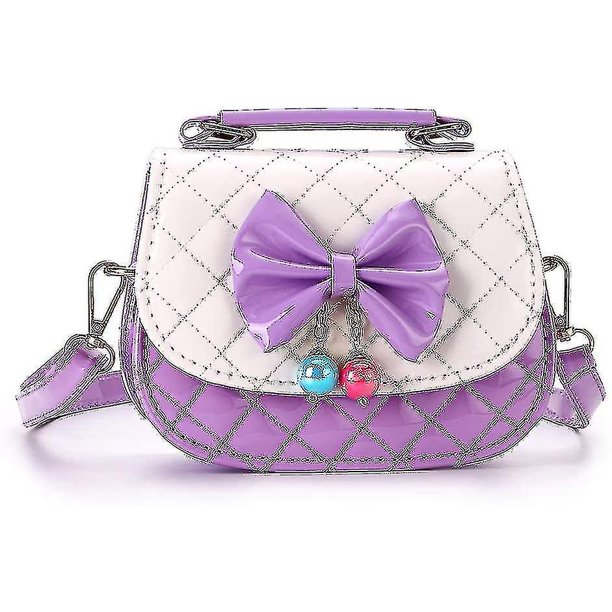 Bolso de mensajero de la PU del Bowknot de las muchachas Bolso del cuerpo cruzado Mini bolso de mensajero del totalizador de las modas con la manija