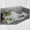 thumbnail image 6 of Butterfly Soft Flannel Fleece Throw Blanket, Butterfly Stages with the Cocoon Life Cycle Nature Print Illustration, Cozy Plush for Indoor and Outdoor Use, 50" x 60", Multicolor, by Ambesonne, 6 of 6