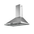 thumbnail image 2 of Zephyr ZOME30BS 30 inch Ombra Stainless Wall Mount Chimney Range Hood, 2 of 4