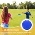 thumbnail image 4 of Uxcell Flying Disc Colorful Plastic Flying Disk Flyer for Outdoor Sports Training Playing Lawn Game Blue, 4 of 5