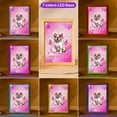 thumbnail image 3 of Faith Love Hope Bulldog Breast Cancer Awareness Survivor Acrylic Plaque with Wood Photo Frame Box Dog Lover Gifts Idea Light Box - 02017, 3 of 5