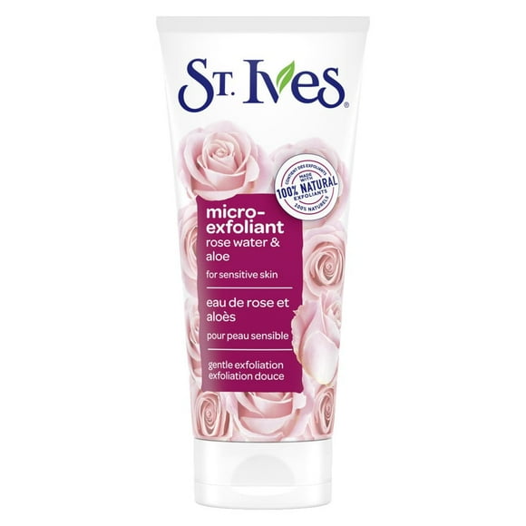 St. Ives Rose Water and Aloe Vera Gentle Smoothing Scrub
