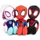 thumbnail image 2 of Set de 3 piezas de felpa Marvel Spidey y sus increíbles amigos, 2 of 5