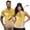 Yellow Glitter, variant on Aplkyhs Pink Ball Argyle Matching Couple Sport Shirts Quarter Zip Matching Golf Shirts for Couple Lightweight Mens Hawaiian Shirt Moisture Wicking Suitable for Outdoor Sports