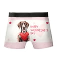 thumbnail image 2 of Happy Valentine's Day German Shorthaired Pointer Brings Love Heart All Over Print Boxer Briefs Underwear for Men Dad GSP Lover Dog Gift - 02028, 2 of 6