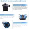thumbnail image 5 of Electric Air Pump Inflator Deflator 2 In 1, Inflator With 3 Nozzles, Paddle Pump Ac 220v-240v/12v Electric Paddle Pool, 5 of 5