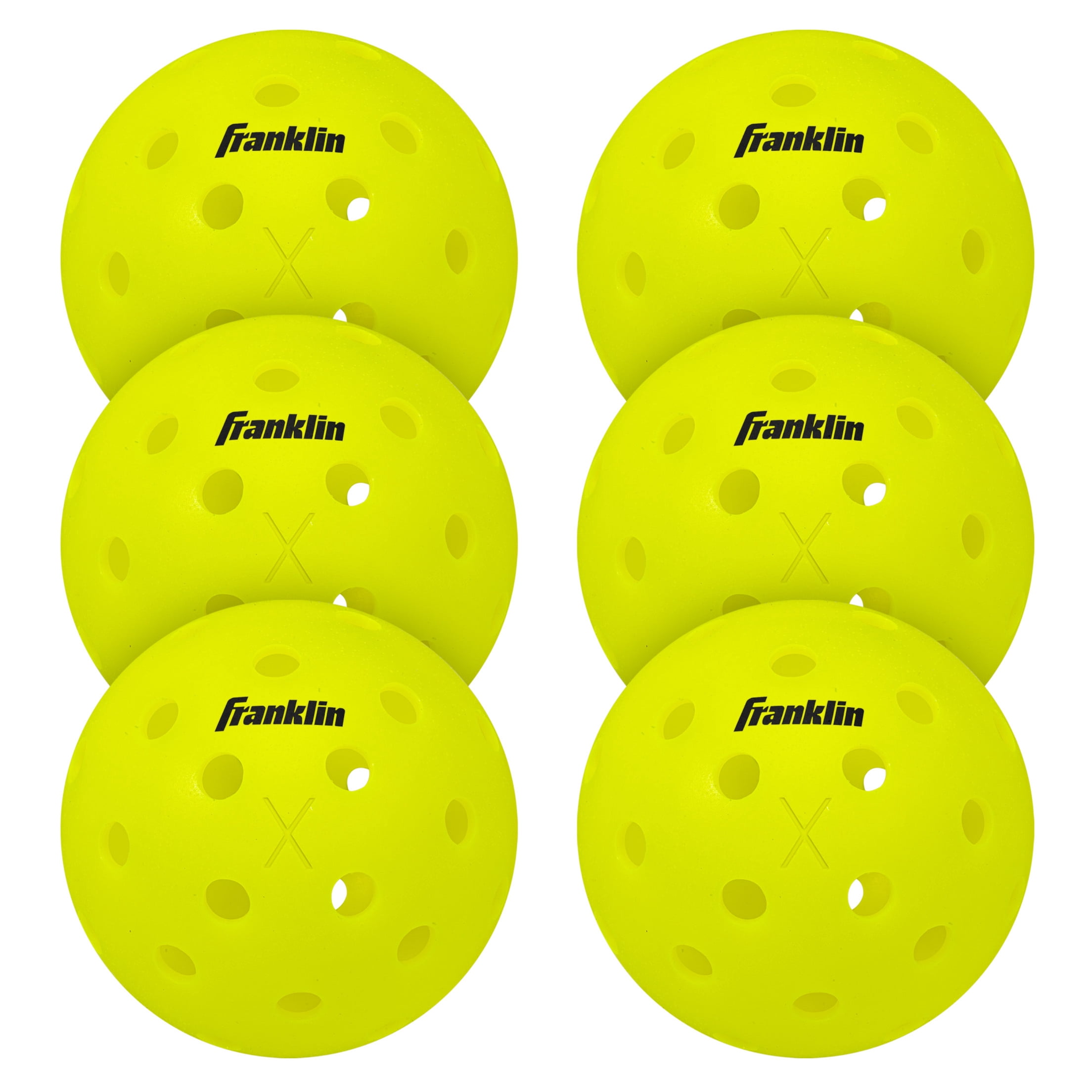 Franklin All The Fun (In The World)北欧AOR Franklin Sports, Outdoor Pickleballs, Yellow, 74 mm - Walmart.com