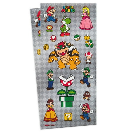 Hallmark Nintendo Stickers (Super Mario), 2 Sheets