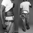 thumbnail image 4 of Hombre Damas Pantalones de arnés ajustable de elástico Liguero Liguero con clips de metal, 4 of 8