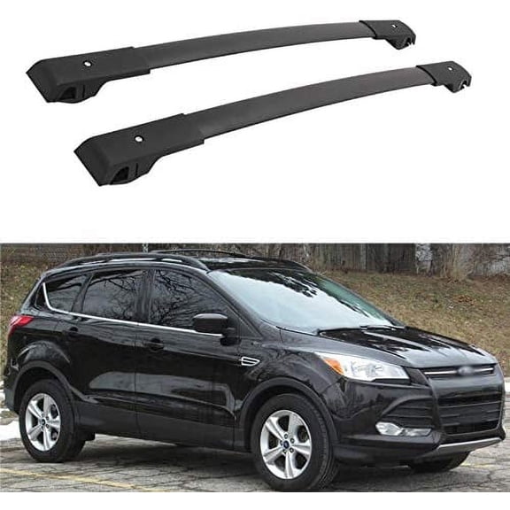 NIXFACE Cross Bars Roof Racks for 13-19 Ford Escape Kuge Cargo Bag Carrier Aluminum Rooftop