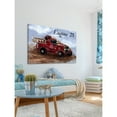thumbnail image 4 of Marmont Hill "Fire Engine" by Reesa Qualia Painting Print on Wrapped Canvas, 4 of 5
