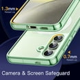 thumbnail image 5 of JETech Magnetic Case for Samsung Galaxy S24 5G, Compatible with MagSafe, Shockproof Protective Phone Cover, Non-Yellowing Hard Clear PC Back (Jade Green), 5 of 7
