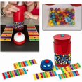 thumbnail image 2 of Fast Bead Grabbing Match Color Bingo Game, Color Line Board Game, Match Colors Line Bingo Board Games Set, Focus Colors Fun Recognition, and Hand-Eye Coordination, for Group Party and Family, 2 of 7