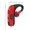 Red-Black, variant on Active Noise Canceling Ear Hook Bluetooth Headset, Rotatable for Left/Right Ear, Digital Battery Display, Type-C Charge, 25H Standby for Business Sports Driving