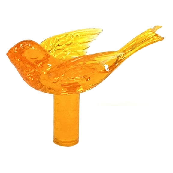 National Artcraft Orange Plastic Ornaments for Ceramic Trees and Other Crafts - Medium Dove Style (144 Pcs)