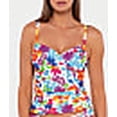 thumbnail image 5 of Printed Simone Tankini Top Swimsuit, 5 of 6