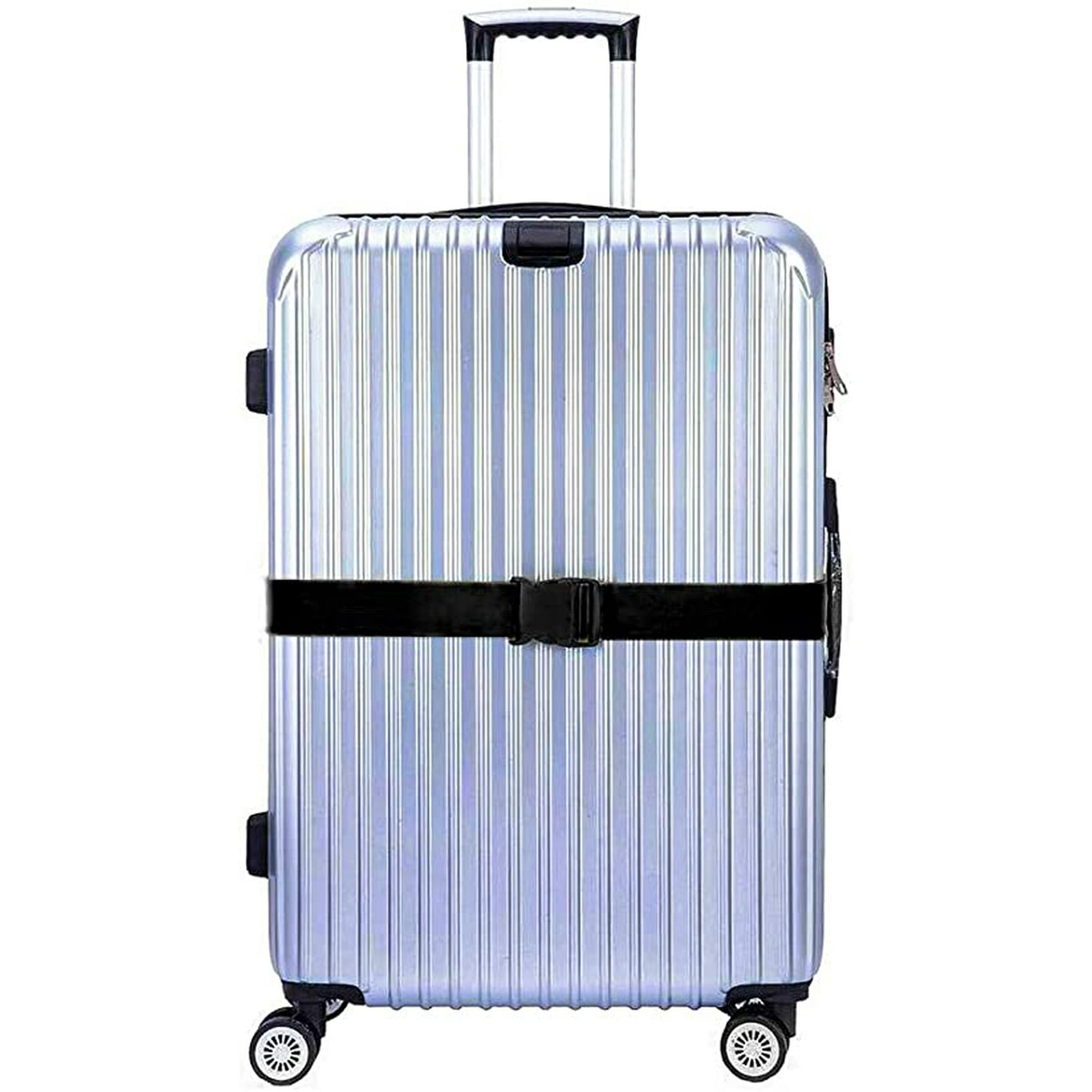 4 Pack Luggage Straps for Suitcases Strap Travel Belts Accessories