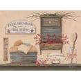 thumbnail image 2 of Britton, Pam 32x25 Black Ornate Wood Framed with Double Matting Museum Art Print Titled - Free Showers, 2 of 4