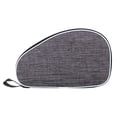 thumbnail image 1 of Grey Sport Supplies Professional Ping Pong Paddles Case Table Tennis Rackets Bag With Belt Capacity Single Paddle 2, 1 of 6