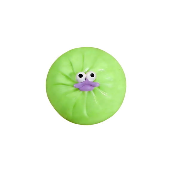 Mystery Dumpling Squishy Large with Steamer, Squishy Dumpling Doll with Cute Expressions, Silicone Bun Sensory Fidget Dolls, Hand Pinching Decompression Dolls
