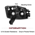 thumbnail image 3 of Conjunto de faros JS-BOYAT compatible con Nissan Titan, 3 of 7