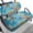 Sea Turtle & Tropical Floral, variant on Pzuqiu Golf Themed 2-Piece Golf Cart Seat Cover Set - Breathable Stretchable Fabric - Universal Fit for EZGO, Club Car & Yamaha