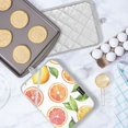 thumbnail image 5 of Yayeee Pot Holders Kitchen Heat Resistant with Pocket 7"x9.8" Cotton Oven Cooking Hot Pads, Candy Orange, 5 of 7