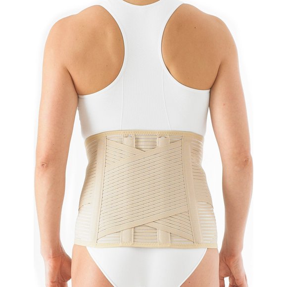 Neo-G Lumbostad Brace – Support For Symptoms Of Mild Disc Herniation/Bulge, Mild Lumbago, Strains, Sprains, Provides Additional Back Support – Class 1 Medical Device – XX-Large - Tan