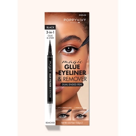Absolute New York Magic Glue Eyeliner And Remover 2 en 1 Noir