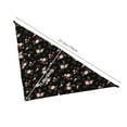 thumbnail image 3 of Naloa Flowers Dog Bandanas 1PC Washable Triangle Dog Scarfs Premium Durable Fabric, for Small Medium Large Dogs and Cats, 3 of 6
