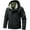 Black, variant on Men's Windbreaker Jacket Outdoor Hooded Windbreaker Polyester Casual Jacket Multi-Pocket Hiking Jacket Drawstring Waist Jacket Long Sleeve Rain Jacket M-5XL