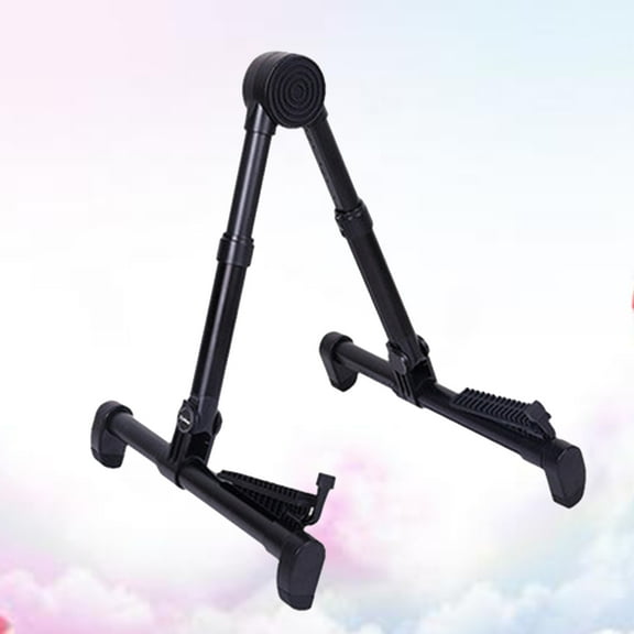 FOLOYORI Guitar Accessories 1Pcs Silicone Foldable Guitar Stand Rack for Travel Use by Musicians and Guitar Lovers