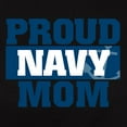 thumbnail image 3 of CafePress - US Navy Proud Navy Mom Women's Dark T Shirt - Women's Traditional Fit Dark T-Shirt, 3 of 4