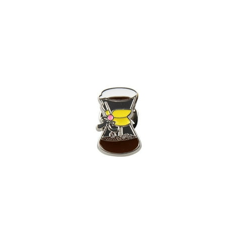 

Arrival Couple Espresso Accessories Barista Coffee Maker Brooch Mini Coffee Tamper Beautiful Coffee Badge Cafe Gift