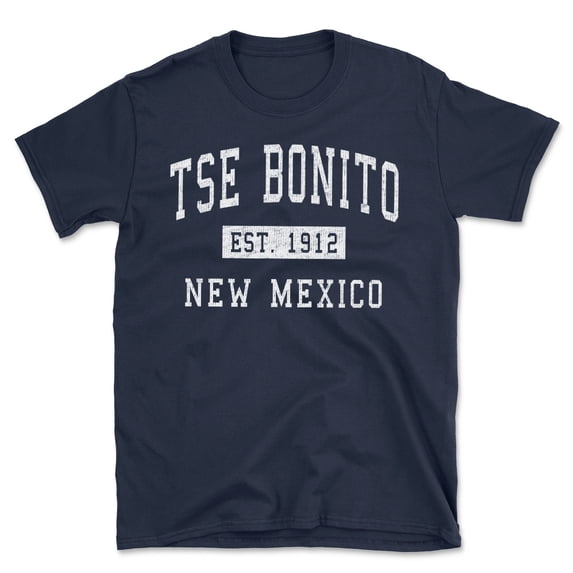 Tse Bonito New Mexico Classic Established Men's Cotton T-Shirt