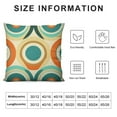 thumbnail image 5 of Shiartex  Mid Century Modern Splash Throw Pillow Cover Modern Warm Pillow Cases Square for Home Decor Bedroom Sofa Living Room Cushion Cover, 5 of 5