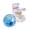 A003- Clear (Shallow Sea Shell), variant on Squeeze Toys, 2.5 Inch Gel Squeeze Stress Ball, Sensory Squeeze Toys, Squeeze for Relaxation, Ice-Transparent Yellow Lemon Bubble Squeeze Toys, 2.5 Inch Diameter, Soft Non-Sticky