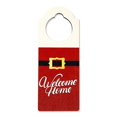 thumbnail image 1 of Christmas Wooden Doorknob Pendant Unique Shapes Hanging Handiwork for Door Decoration, 1 of 5
