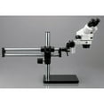 thumbnail image 3 of AmScope 3.5-90X Binocular Stereo Microscope w Fiber Light + Ball Bearing Stand New, 3 of 4