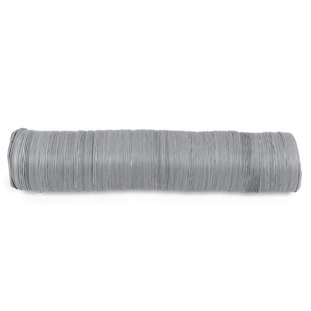 Conducto de aire de PVC, diseño elevado de conducto flexible de manguera reductor de ruido de papel de aluminio de PVC de 10 m/32,8 pies