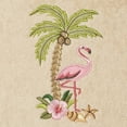 thumbnail image 3 of Linum Home Textiles Flora Embroidered Luxury 2 Piece Turkish Cotton Hand Towels, 16" x 30", Sand Beige, 3 of 3