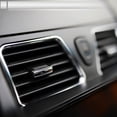 thumbnail image 2 of Unique Bargains Car Trash Can Hanging Car Air Vent Faux Leather Trash Bin 1 Pc Gray, 2 of 7