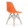 thumbnail image 2 of Inspirer Studio Chaise Latérale Style Eames, Orange (Ensemble de 4), 2 of 4