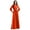 Red, variant on CAICJ98 Plus Size Dresses Women's Off Shoulder V-Neck formal Dresses Wedding Gowns Elegant Evening Long Dresses for Party Navy,S