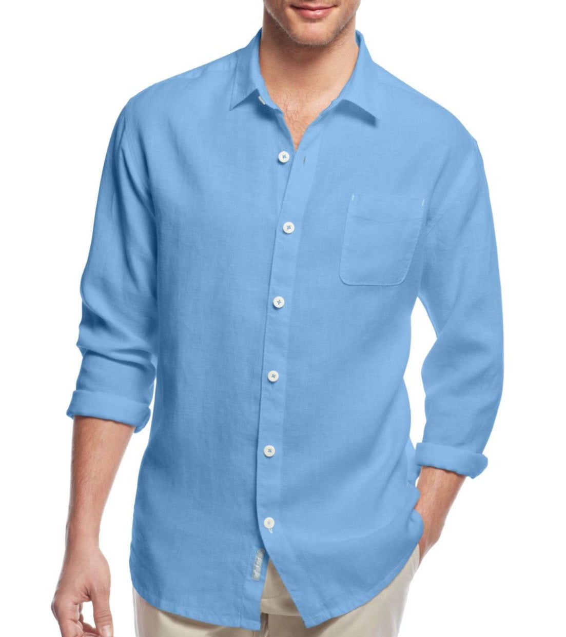 Button Down Long-Sleeve Shirt - Walmart 