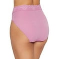 thumbnail image 2 of Bali Passion for Comfort Hi-Cut Panty Greenhouse Lavender 8 Women's, 2 of 2