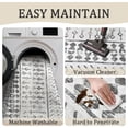 thumbnail image 4 of 6x9 Machine Washable Area Rug - Grey White Vintage Moroccan Rug, 4 of 8