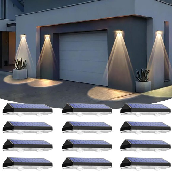 Luces solares para vallas LIANGLOME, impermeables, LED 3000/4000/6000 K